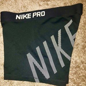 Nike pro spandex shorts